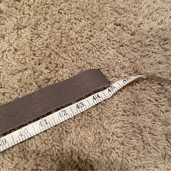 Nike Woven Reversible Belt One Size Black / Gray - Picture 4 of 6